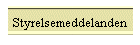 Styrelsemeddelanden